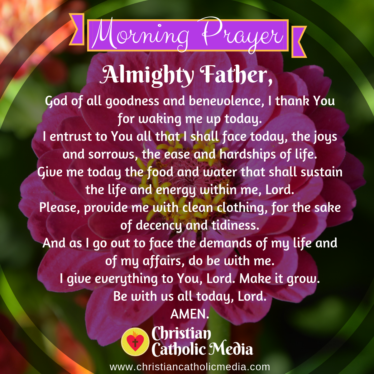 Catholic Morning Prayer Wednesday August 3, 2022 – Christian Catholic Media