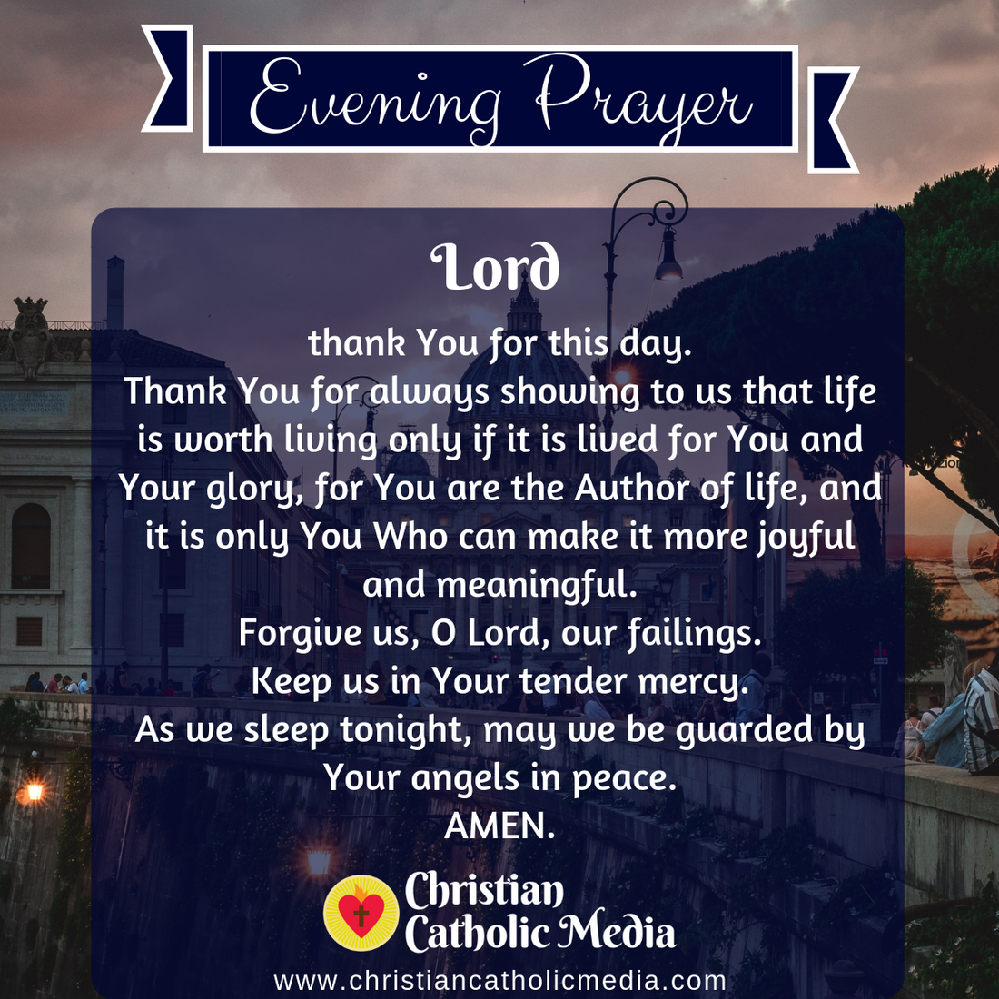 Evening Prayer Catholic Tuesday 4-14-2020