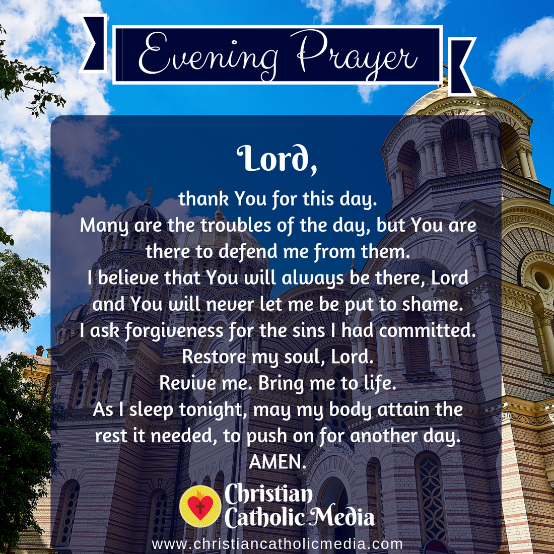 Evening Prayer Catholic Monday April 5, 2021