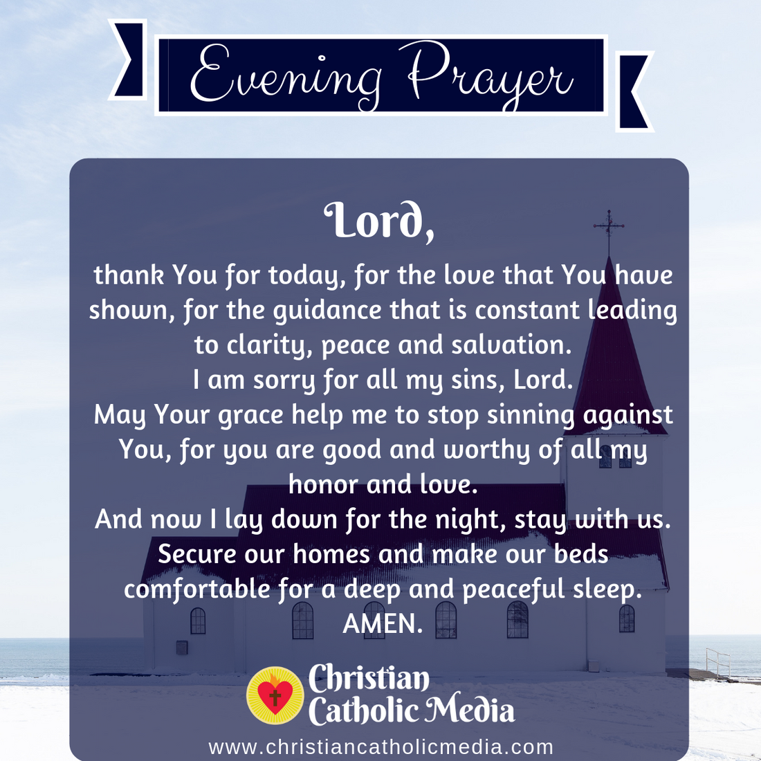 Evening Prayer Catholic Monday 12-14-2020