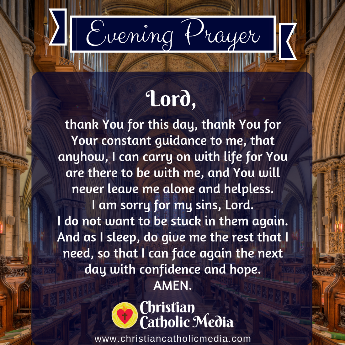 Evening Prayer Catholic Friday 12-4-2020