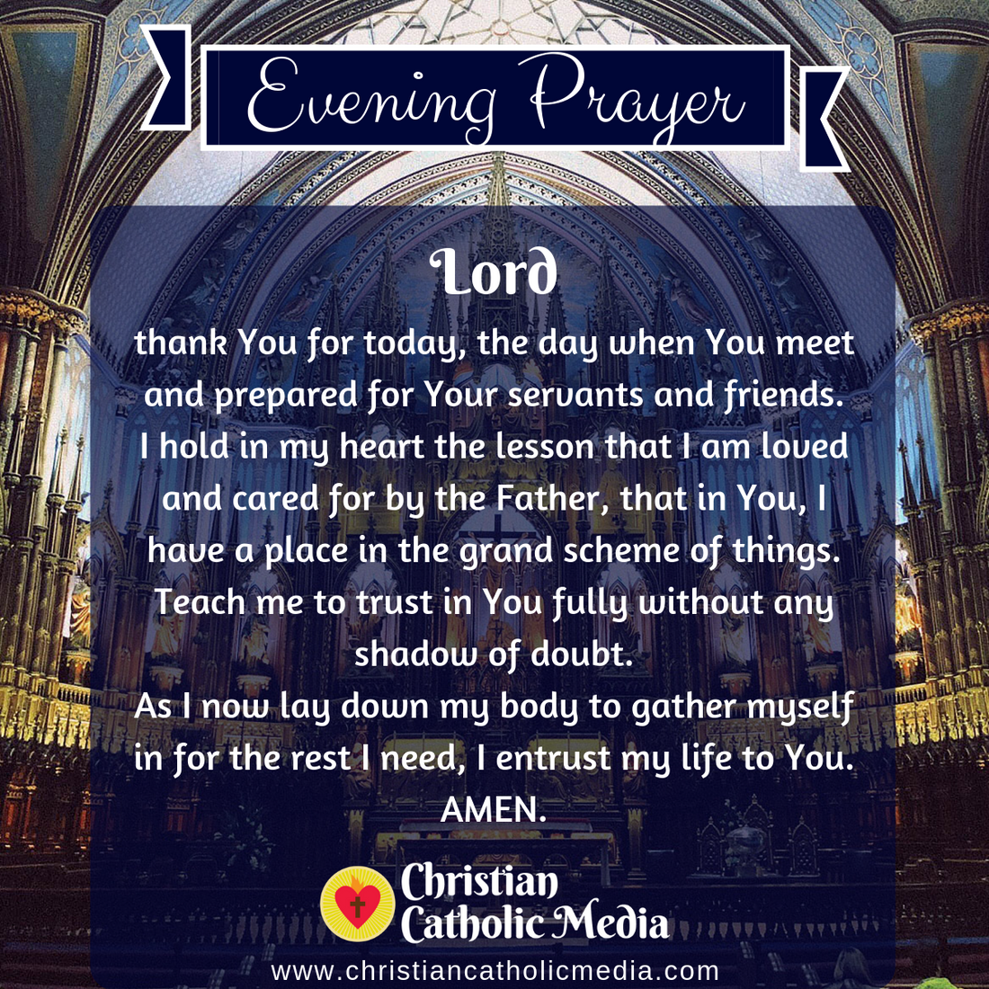 Evening Prayer Catholic Sunday 1-19-2020