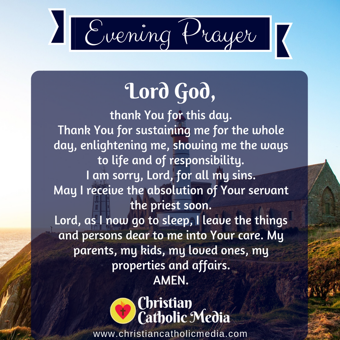 Evening Prayer Catholic Friday 1-24-2020