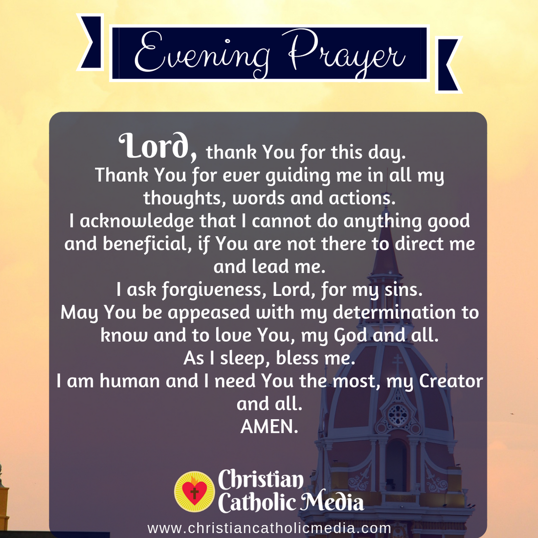 Evening Prayer Catholic Thursday 1-2-2020