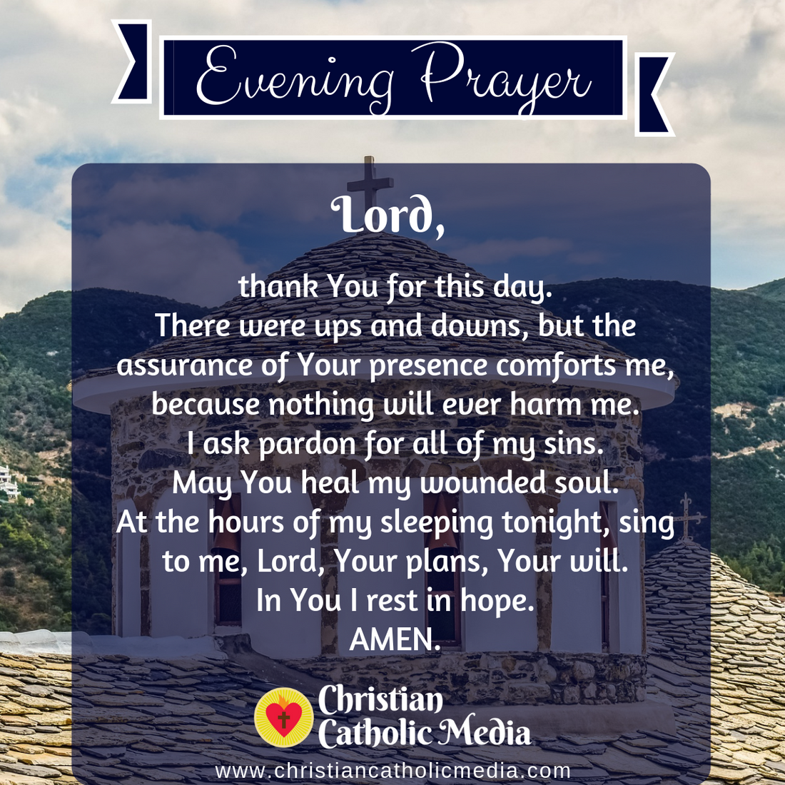 Evening Prayer Catholic Friday 1-3-2020