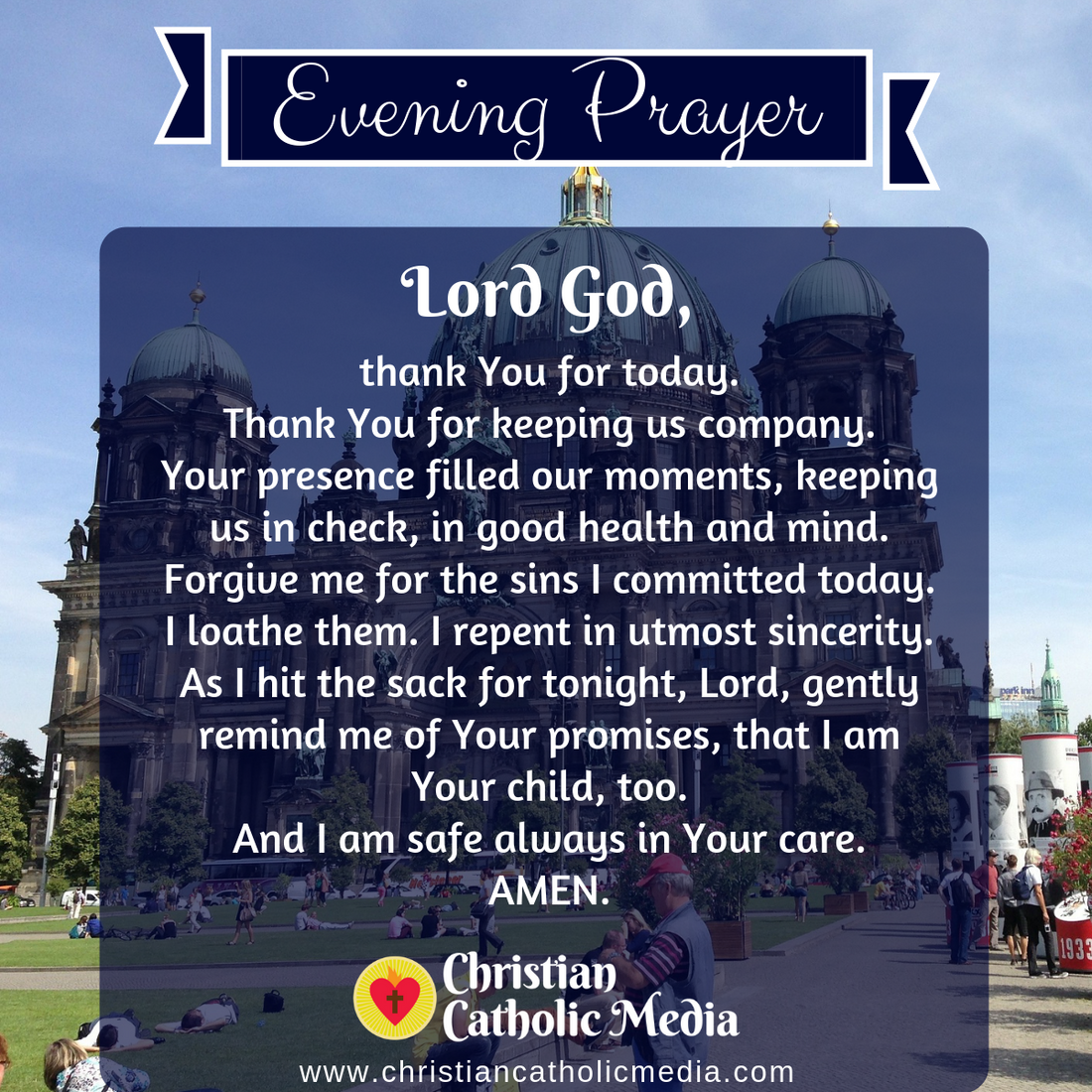 Evening Prayer Catholic Saturday July 23, 2022