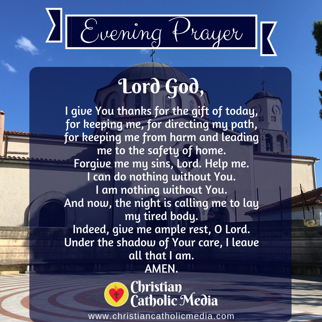 Evening Prayer Catholic Sunday July 31, 2022