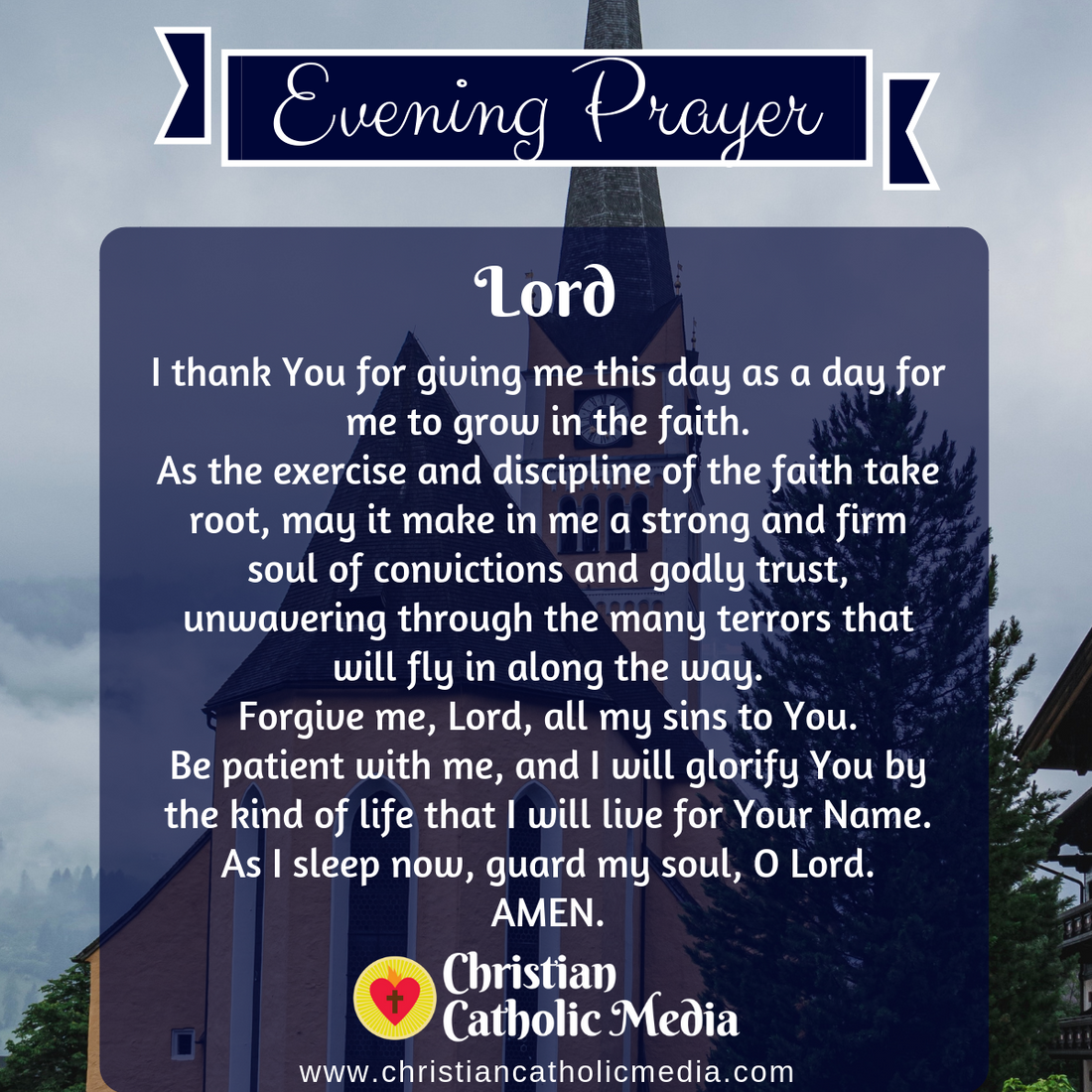 Evening Prayer Catholic Friday June 18, 2021