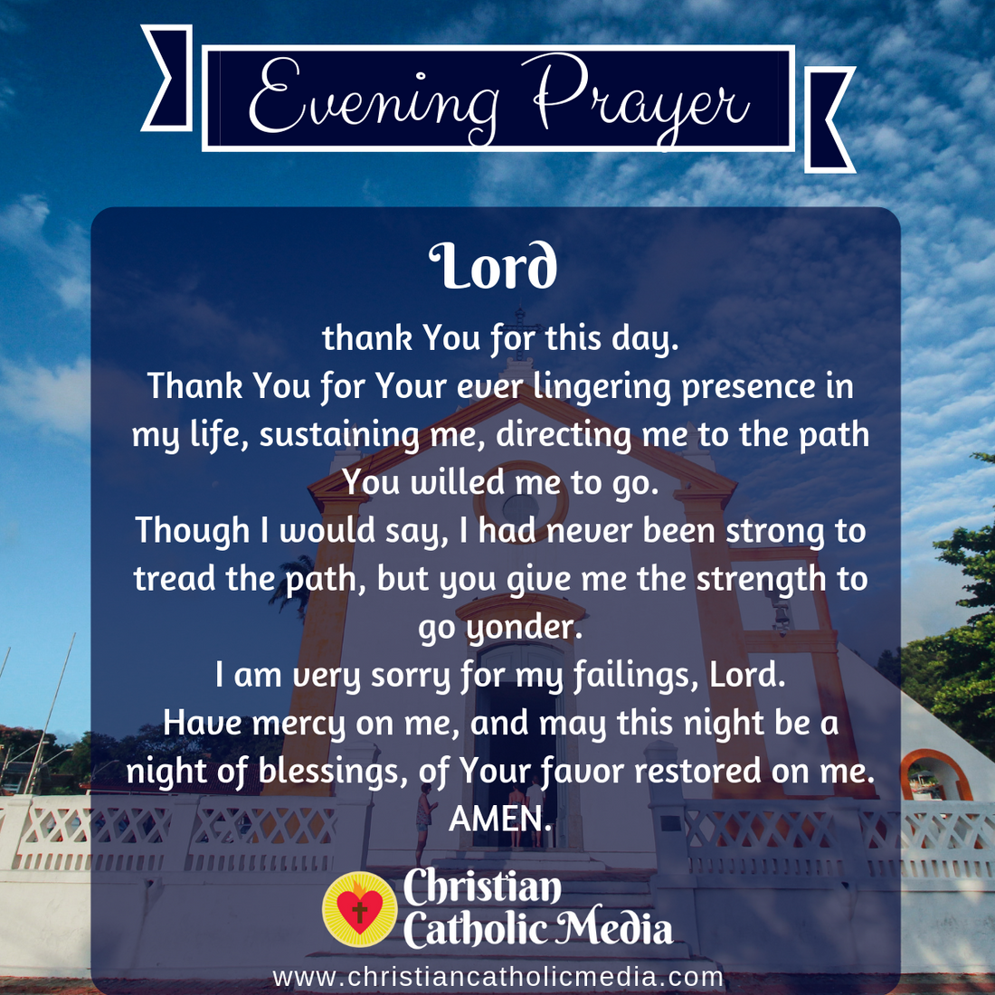 Evening Prayer Catholic Friday 3-20-2020