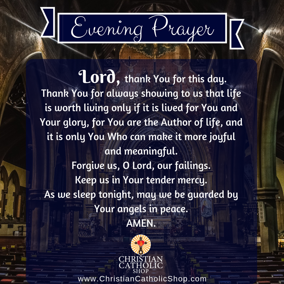 Evening Prayer Catholic Friday May 6, 2022