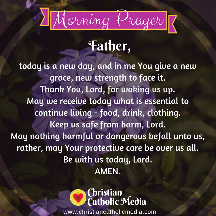 Catholic Morning Prayer Tuesday 8-11-2020 – Christian Catholic Media