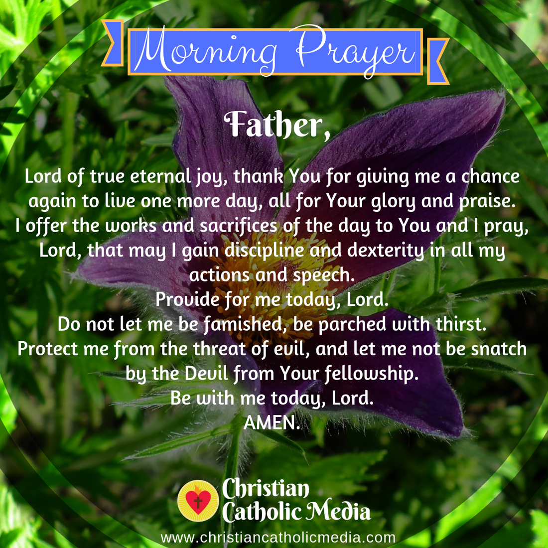Catholic Morning Prayer Wednesday August 25, 2021