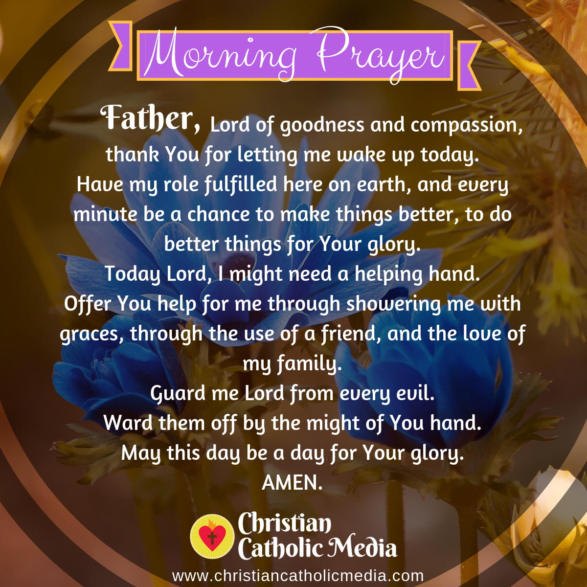 Morning Prayer Catholic Tuesday 1-7-2020 – Christian Catholic Media