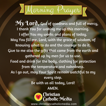 Morning Prayer Catholic Thursday 6-4-2020 – Christian Catholic Media