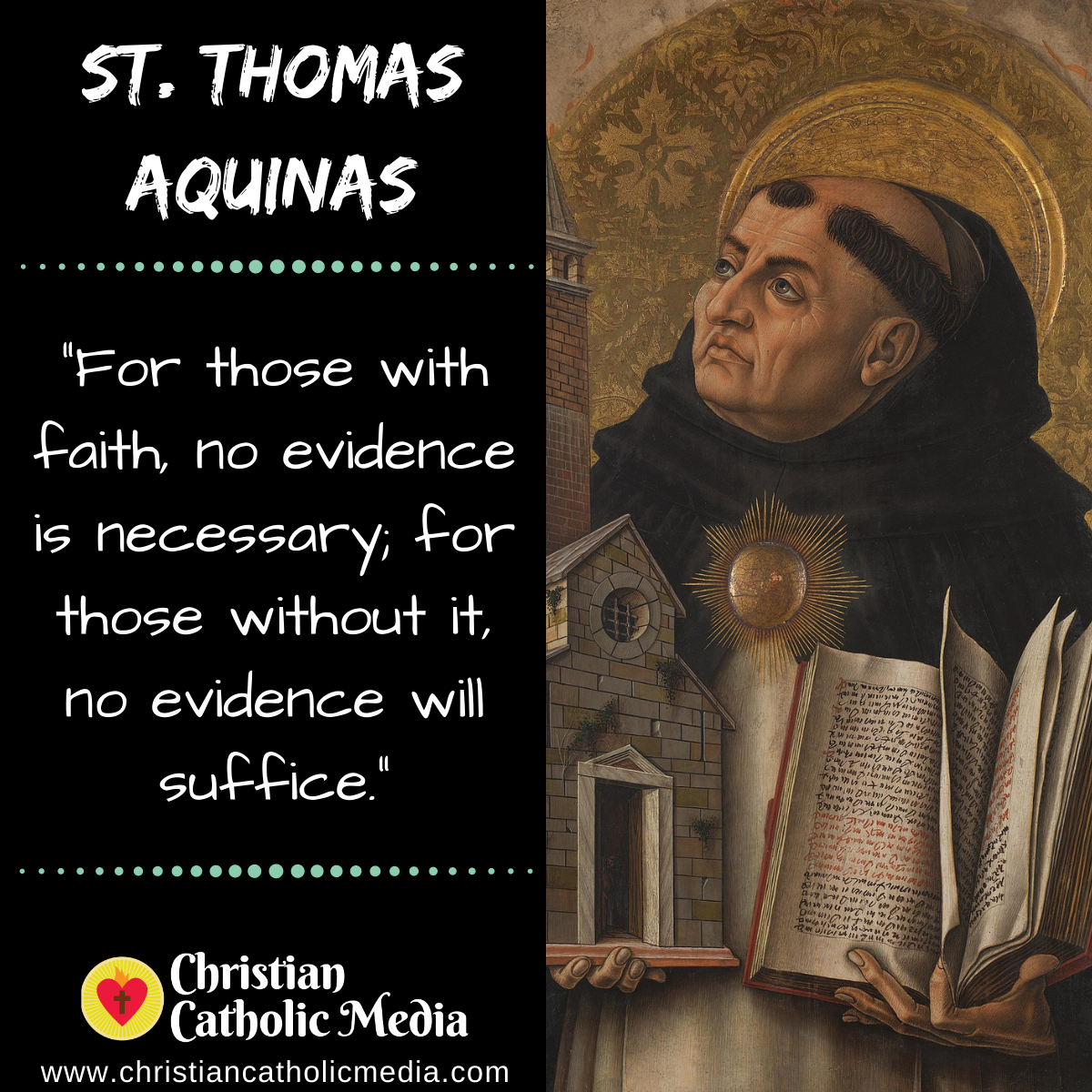 St. Thomas Aquinas – Christian Catholic Media