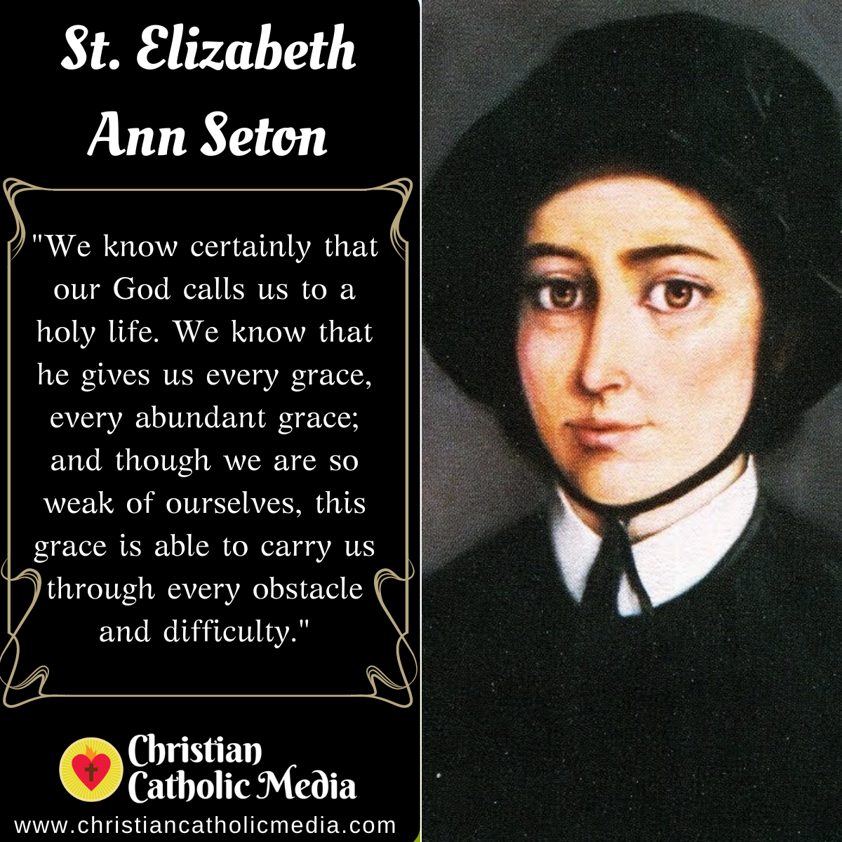 St. Elizabeth Ann Seton – Christian Catholic Media