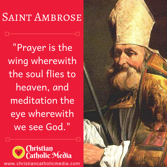 St. Ambrose - Tuesday December 7, 2021