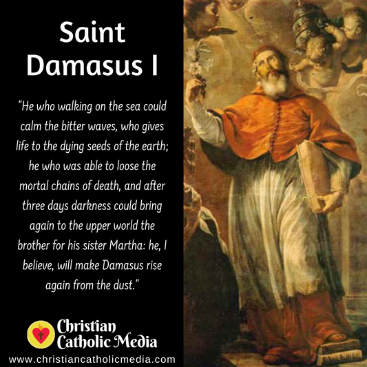 St. Damasus I - Saturday December 11, 2021