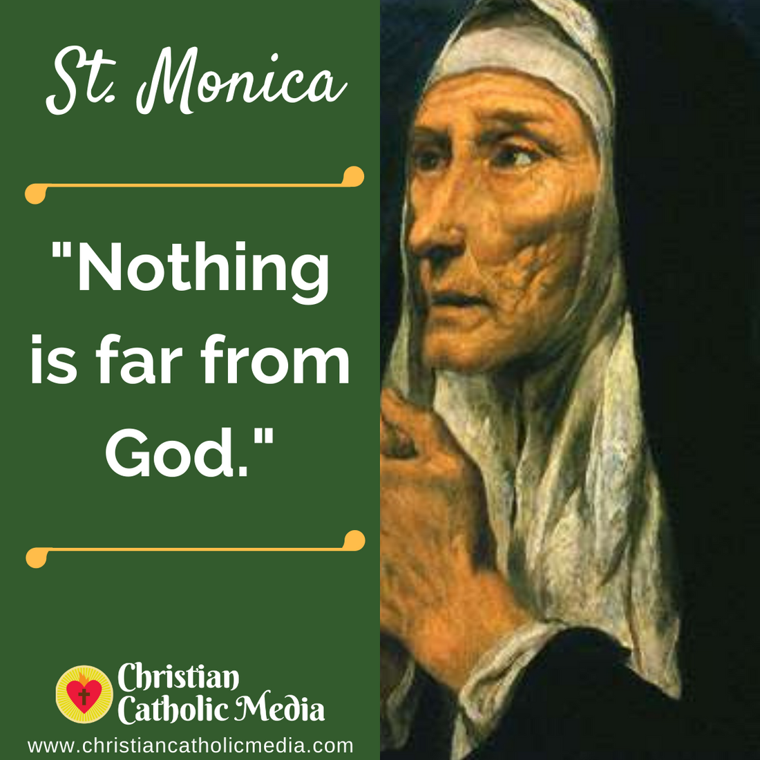 St. Monica - Friday August 27, 2021