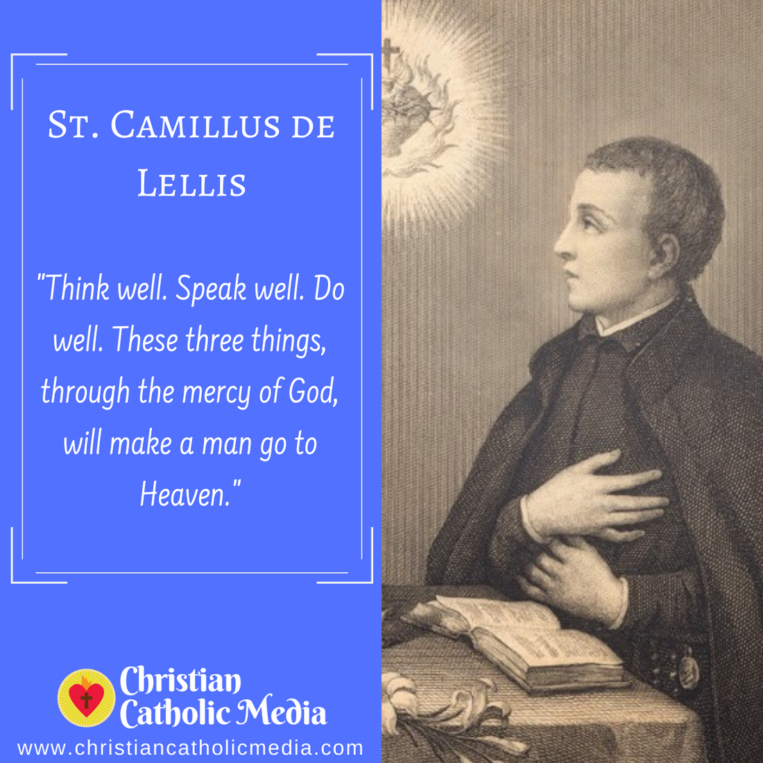 St. Camillus de Lellis - Saturday July 18, 2020