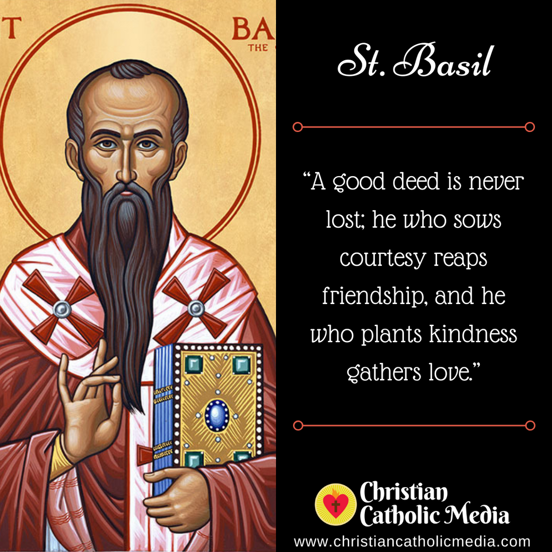 St. Basil - Thursday January 2, 2020